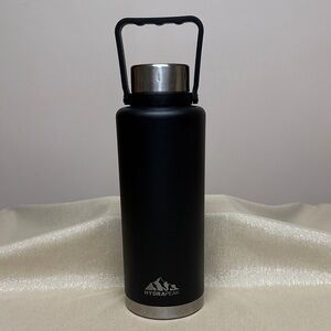 Hydrapeak Black Stainless Steel 67oz Water Bottle